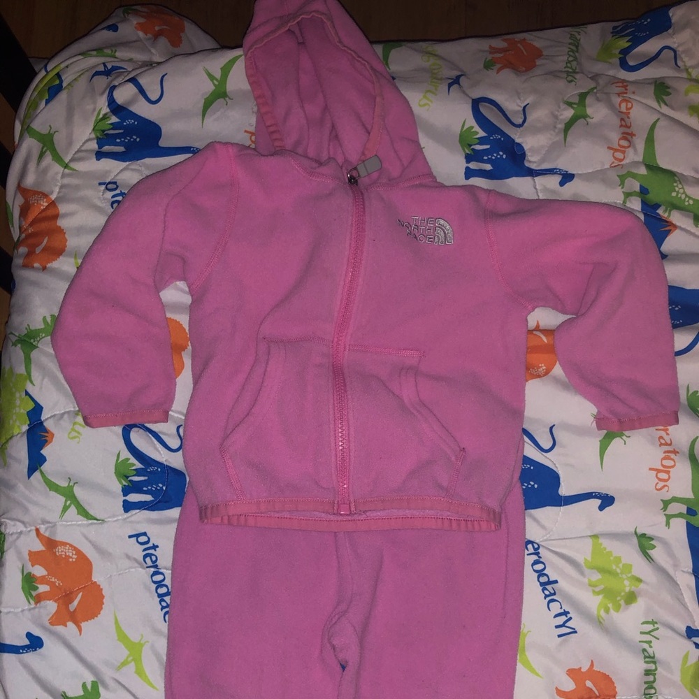 Girls North Face Fleece Outfit